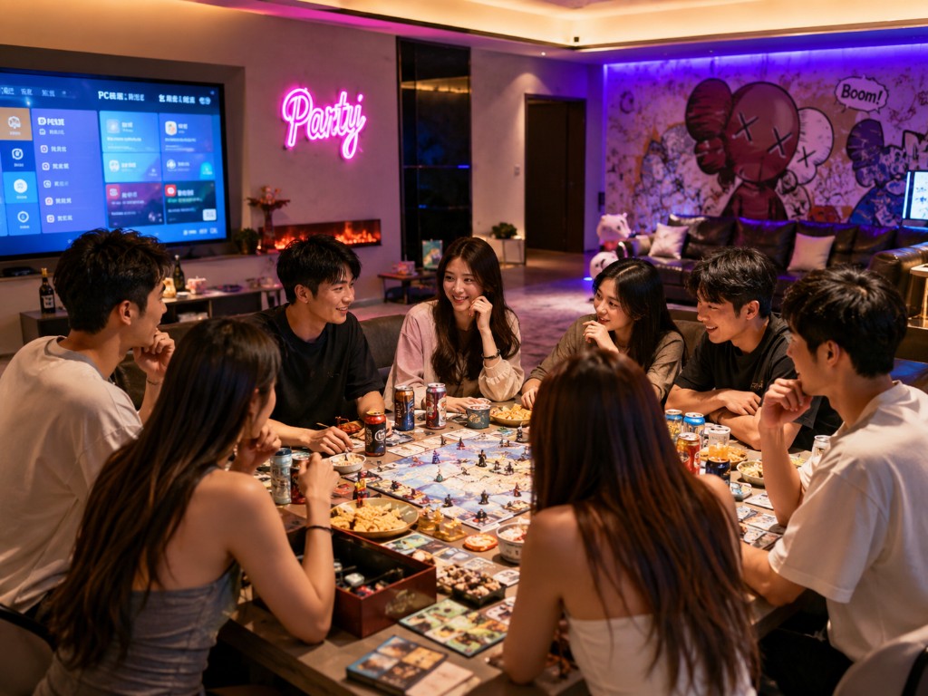 趣玩桌游馆门店页示例